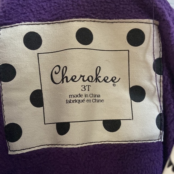 Cherokee toddler size 3T purple Snowbibs - Picture 3 of 9